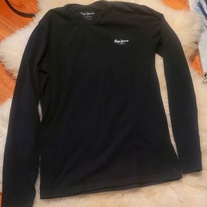 Pepe Jeans London, Men t- shirt size M/ Slim,long sleeves,black